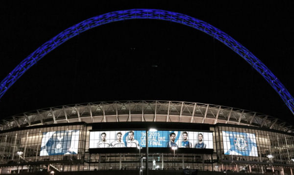 crowd in Wembley stadium